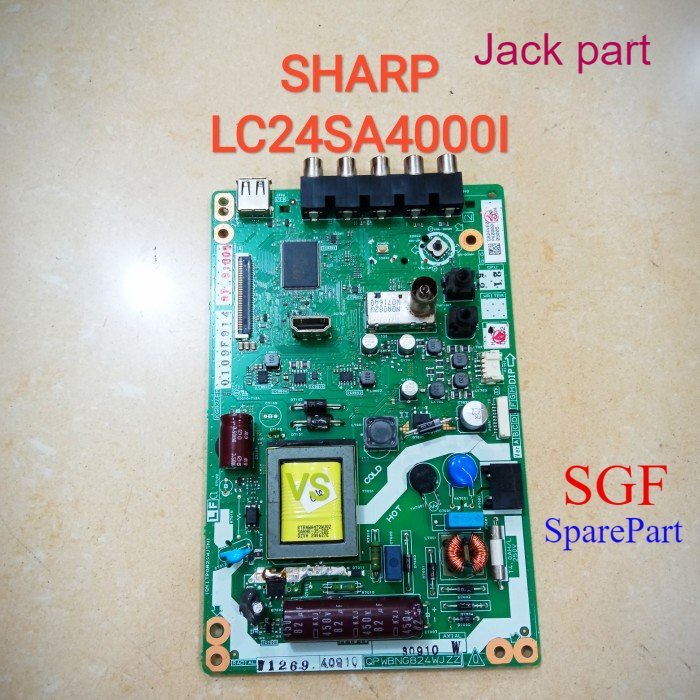 MB SHARP LC24SA4000I - LC 24SA4000I - MAINBOARD MESIN TV LED