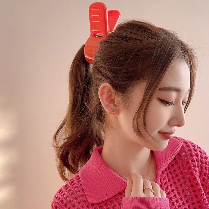 Lucu Kartun Anime Arrietty Cosplay Hiu Rambut Cakar Klip Wanita Gadis Manis Warna-Warni Besar Tinggi Ponytail Tetap Jepit Rambut Aksesoris Rambut