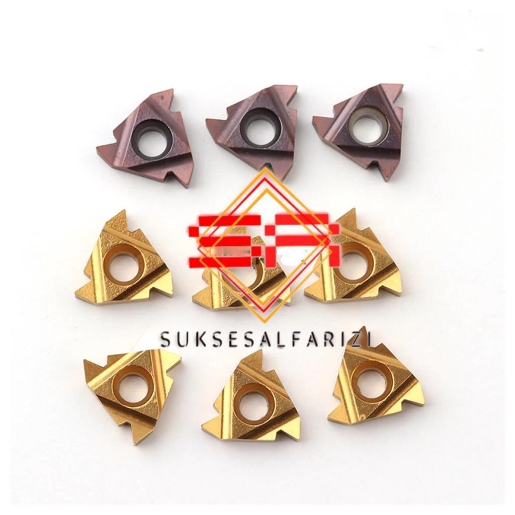 Insert 11 ER AG 60 Insert Bubut 11ER AG 55 Pahat Bubut Ulir Drat Luar Dalam