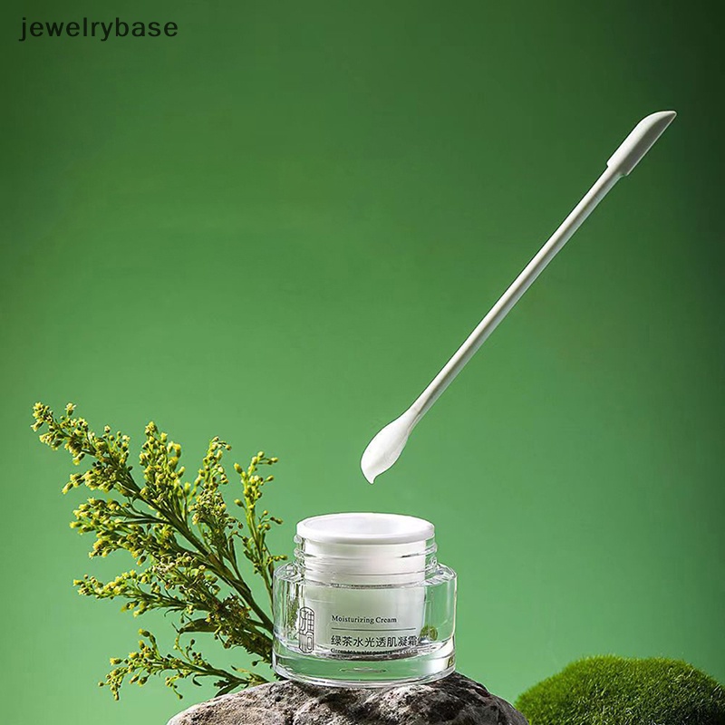 [jewelrybase] Scraper Berkepala Dua Kreatif Mini Silikon Tip Kecil Spatula Kosmetik Tahan Panas Aman Spatula Foundation Makeup Tools Butik