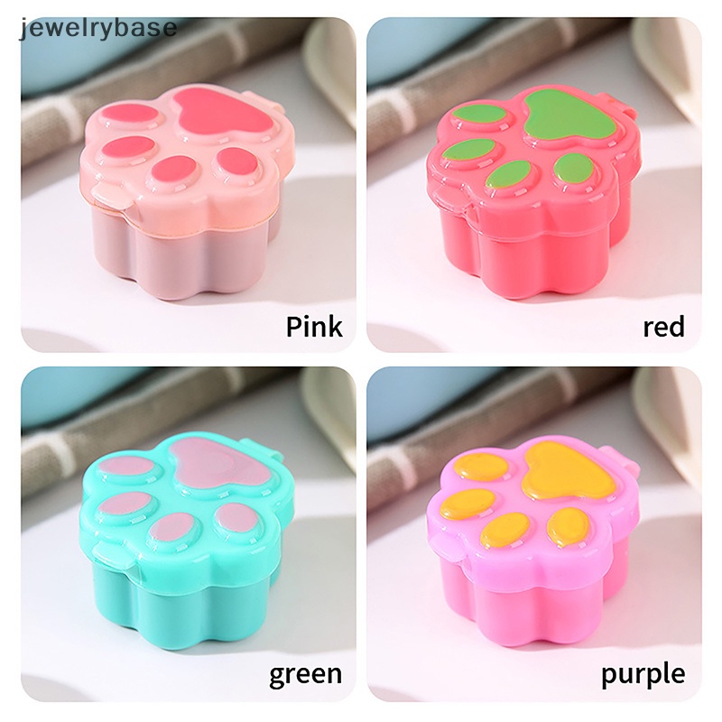 [jewelrybase] 1pcs Botol Saus Mini Kaki Kucing Kecap Mustard Wadah Anti Bocor Dispenser Butik