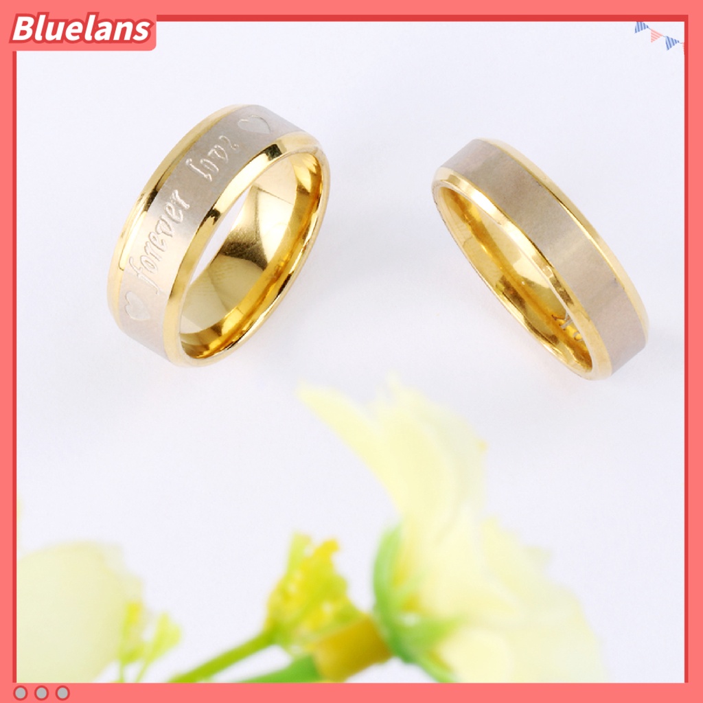 [BLS] Heart Ring Hias Nyaman Tidak Bau Pasangan Cocok Cincin Janji Untuk Hadiah Ulang Tahun