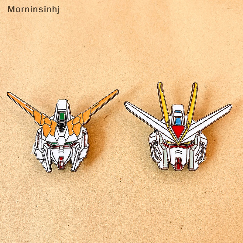 Mornin Enamel Pin Logam Kartun Bros Ransel Kerah Lapel Lencana Wanita Fashion Perhiasan Hadiah id