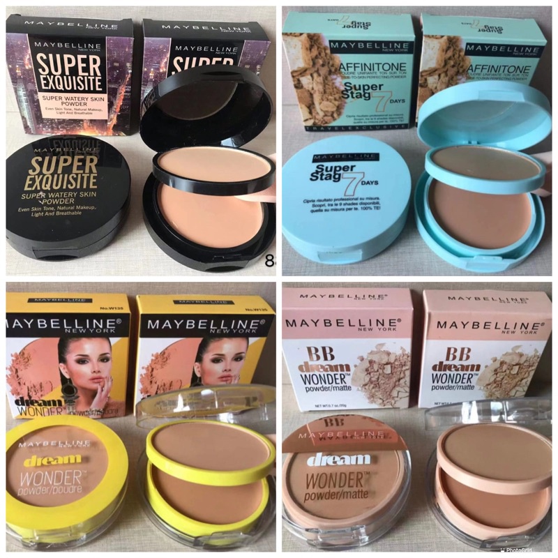 Bedak MAYBELLINE 2in1 / BEDAK MAYBELINE DREAM WONDER / BEDAK MAYBELLINE FIT ME