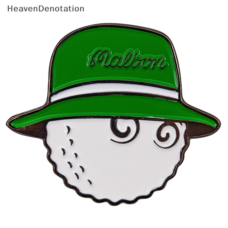 [HeavenDenotation] 1pcs Mark Ball Topi Golf Klip Topi Golf Magnet Klip Dengan Magnet Golf Putg Aksesoris Golf Marker Pria Wanita HDV