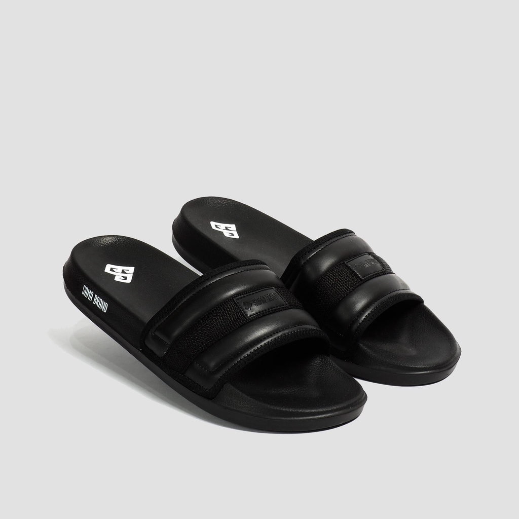 SANDAL SLIDE PRIA -  TR ZEKKA FULL BLACK