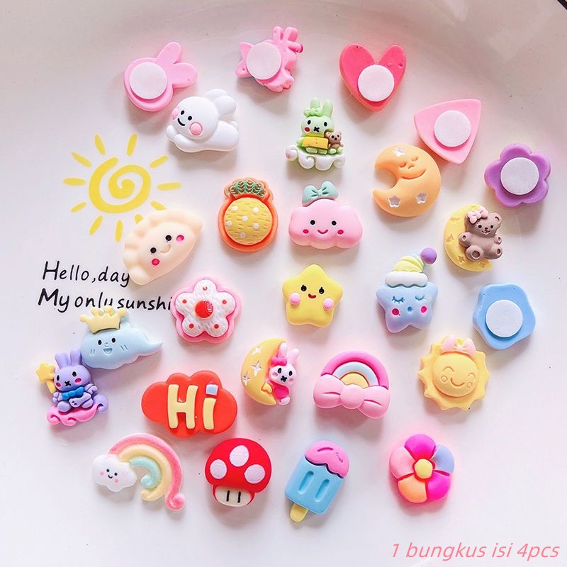 Stiker 3D Botol Minum//Stiker Botol Timbul/Stiker Botol 3D(4 pcs)