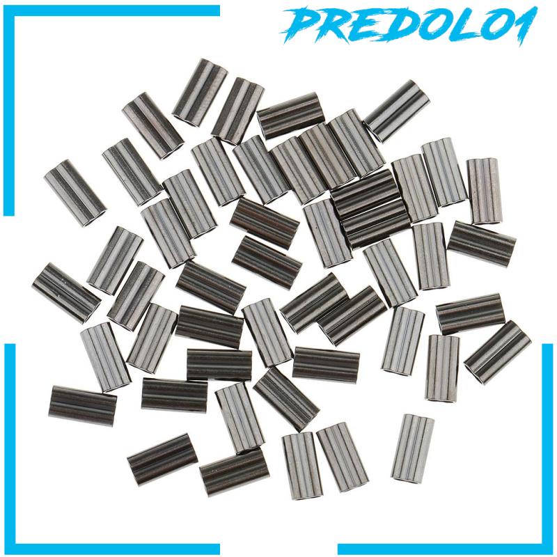 [Predolo1] 200pcs Lengan Laras Ganda Bahan Tembaga Untuk Membuat Rig 0.8/1.0 /1.5 /2.0mm