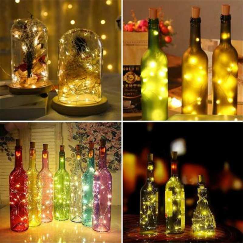 TD - LMP FULLEVER Lampu Hias String Lights Waterproof Warm White 10 LED 1M - FR-11