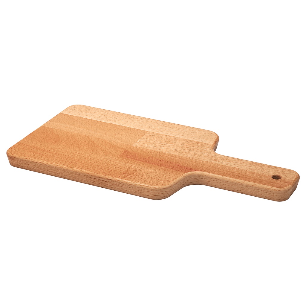 Talenan Kayu 25 x 15 cm / Wood Chopping Board Talenan dengan Pegangan