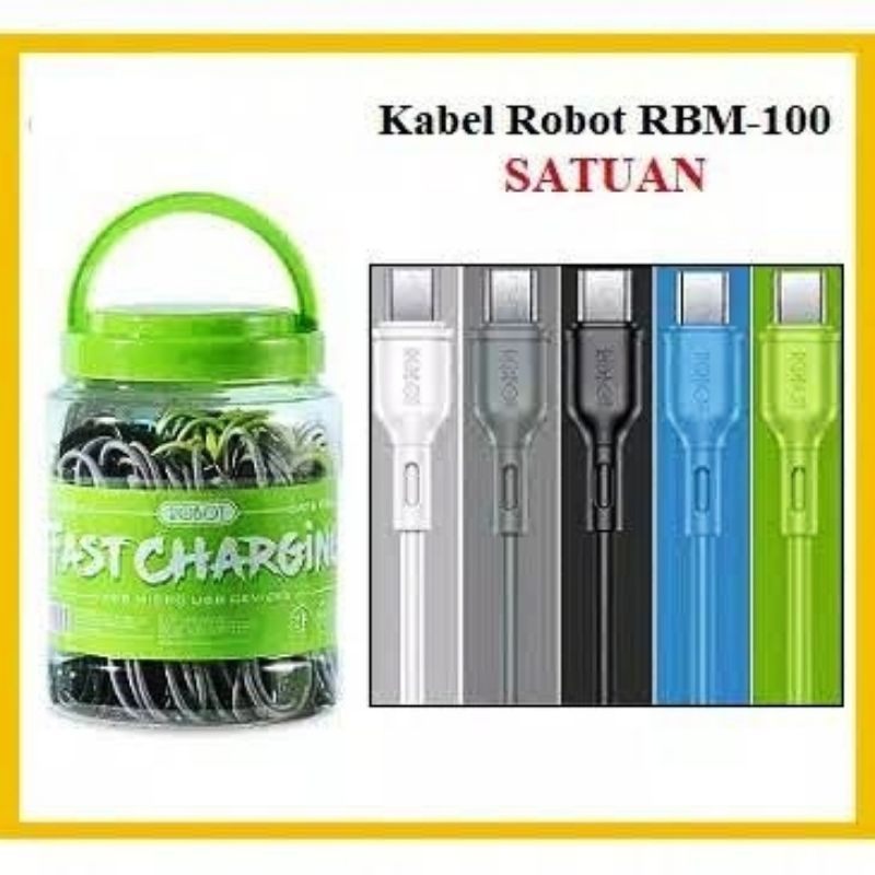 [ROBOT] Kabel Data Micro Usb Fast Charging Kabel Data Robot.