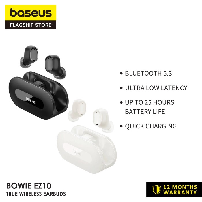 Baseus Bowie EZ10 True Wireless Earphones TWS Mini Earbuds