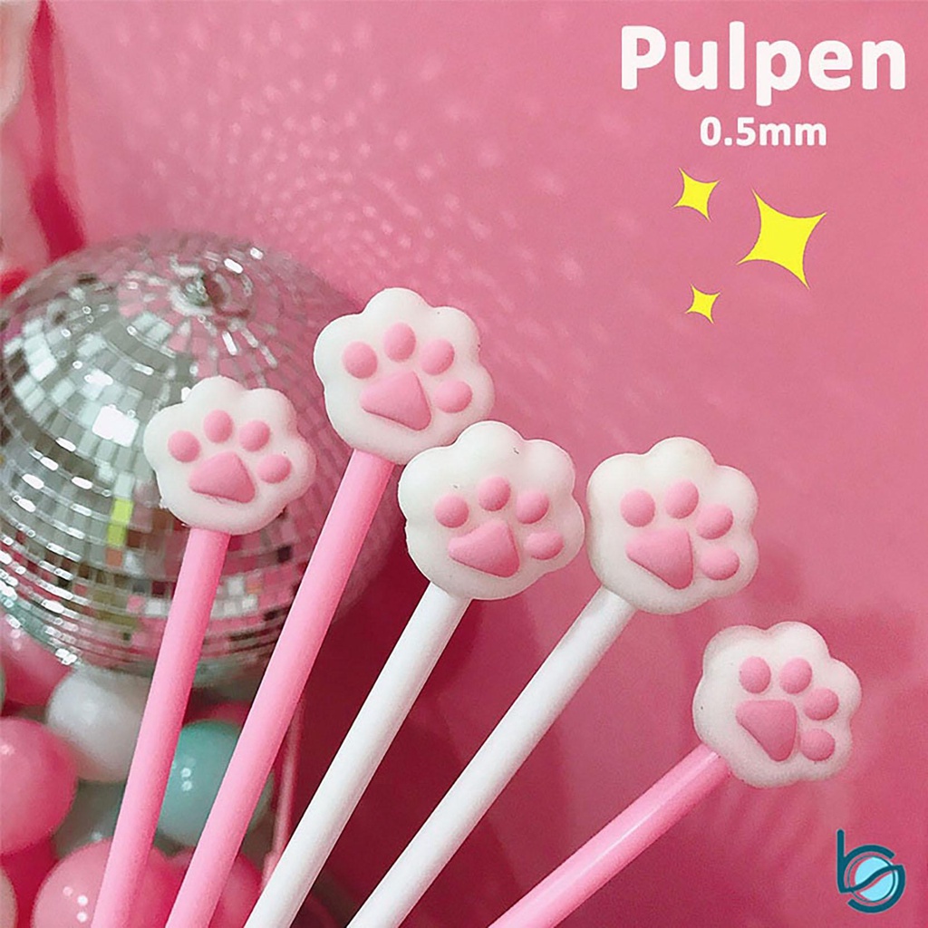 

Gel Pen Pulpen 0.5mm Tinta Hitam - Best Stationary