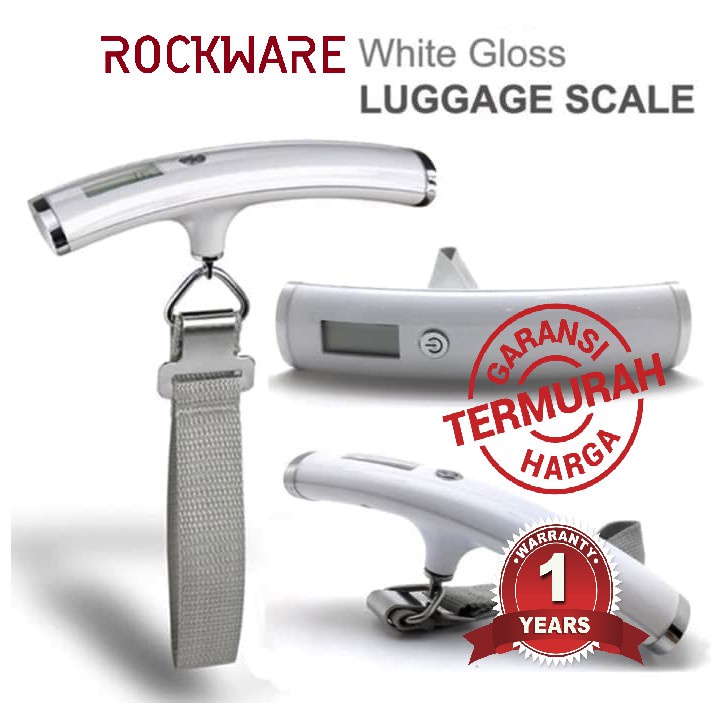 ROCKWARE RW-S168 Luggage Scale - Timbangan Koper Digital LED Display