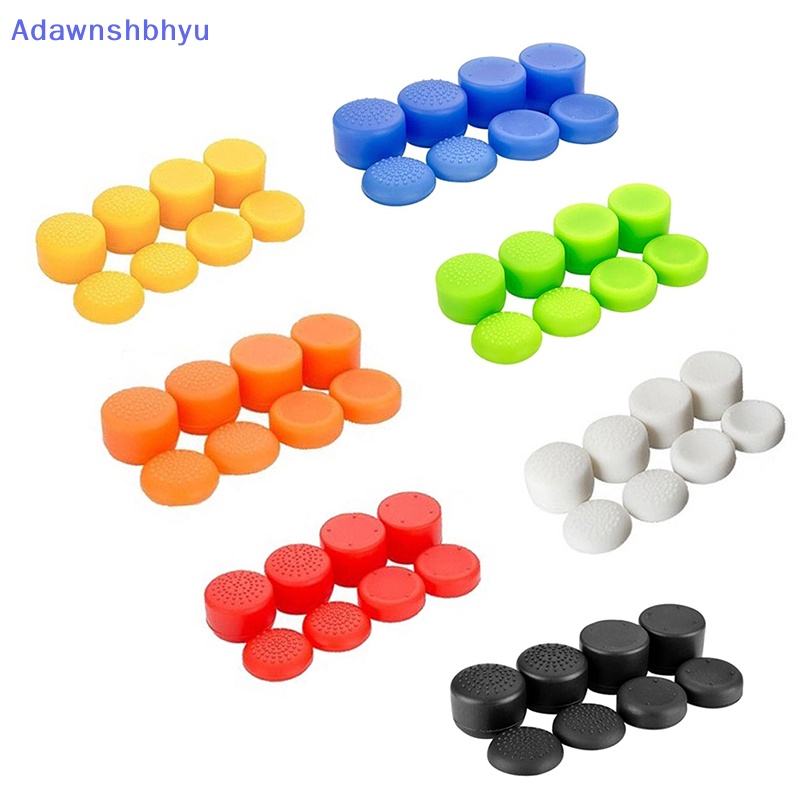 Adhyu 8Pcs Thumb Stick Grips Cover Topi Joy Bermain Game Non-slip Untuk PS4 PS5 ID