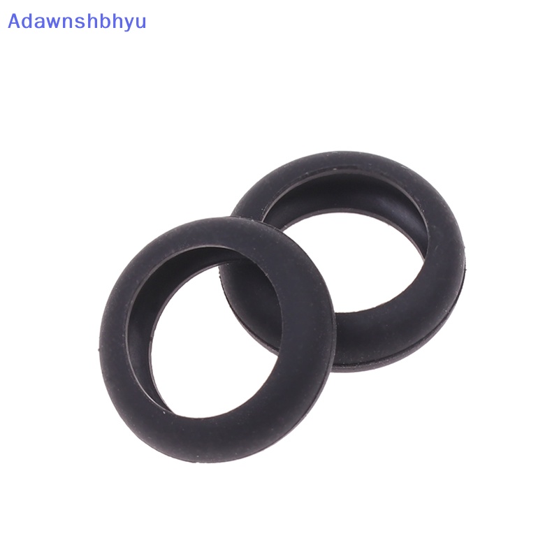 Adhyu 10pcs Earphone Datar Silicon Karet Ring Case Fleksibel Earphone Shell Cover Untuk Earphone 15mm ID