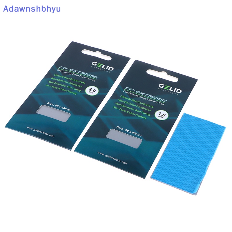 Adhyu GELID GP-Ultimate 15W/MK Thermal Pad CPU/GPU Graphics Silicone Grease Pad Panas ID