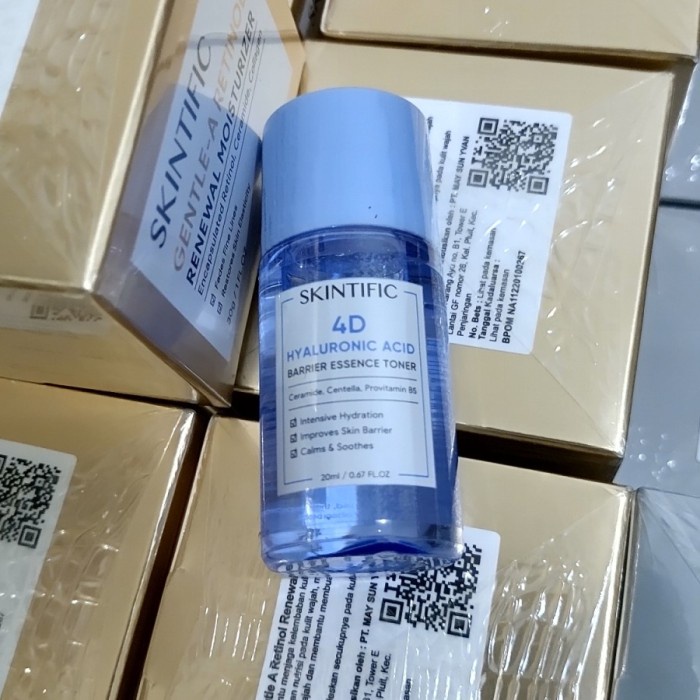 FLASH SALE - Toner Travel Size SKINTIFIC 4D Hyaluronic Acid Barrier 20ml skintific