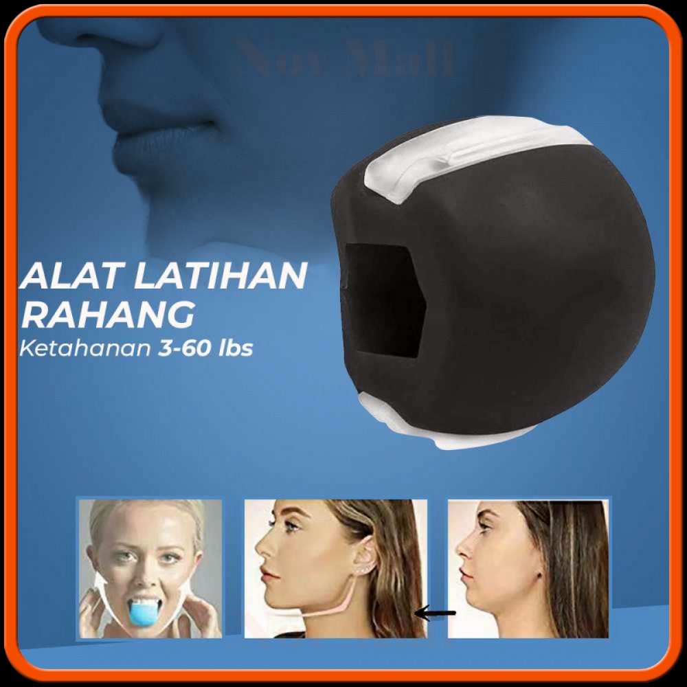 Alat latihan Rahang Jaw Exercise Silicone Training Ball MU103