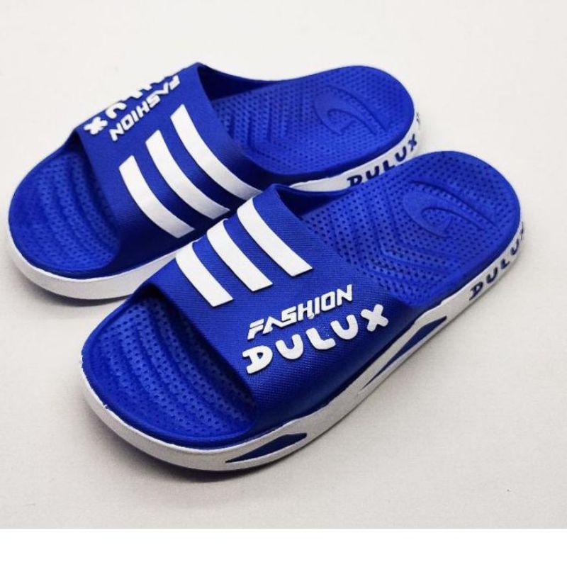 COD!! SANDAL SLIDE KARET PRIA DULUX CQ 076/Sandal Pria Dulux Facion/Sandal Cowok Slip-On/Sandal Karet Pria Terbaru