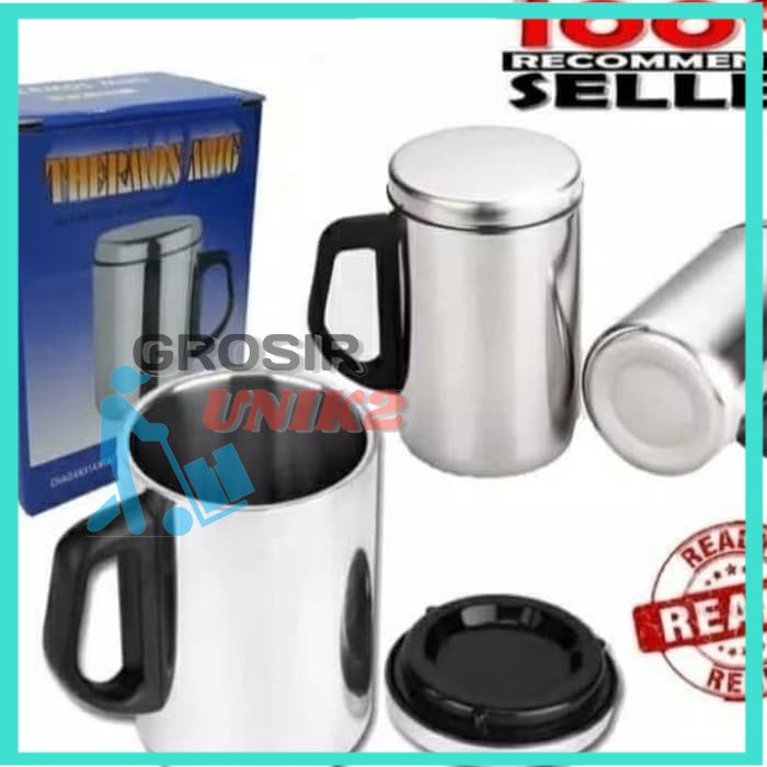 grosir unik Termos Mug Stainless steel  / Gelas Mug Stainless steel