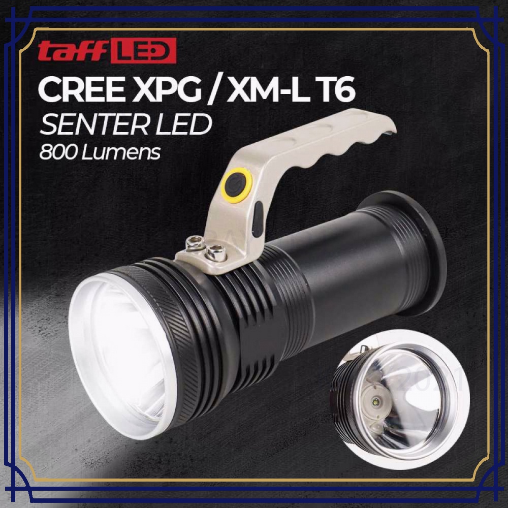 TaffLED Cheng Ming Senter LED Cree XPG / XM-L T6 800 Lumens - 3405