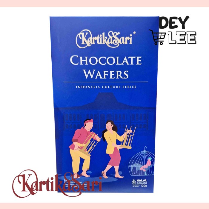 

KARTIKASARI Chocolate Wafers 120g Biskuit Coklat Snack Cemilan