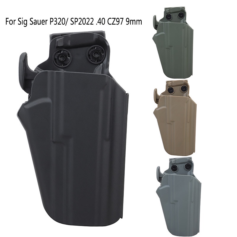 Tactical Universal Gun Holster for Sig Sauer P320/Sp2022 9mm,.40 CZ97/C2 75 Adjustable Pistol Case