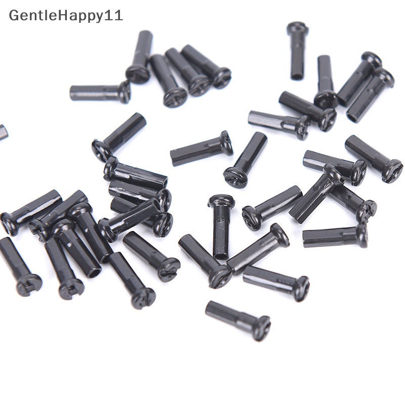 Gentlehappy 72Pcs Bike Wheel Spoke Nipples 14mm Nipples Jari Jari Sepeda Untuk id Roda Sepeda