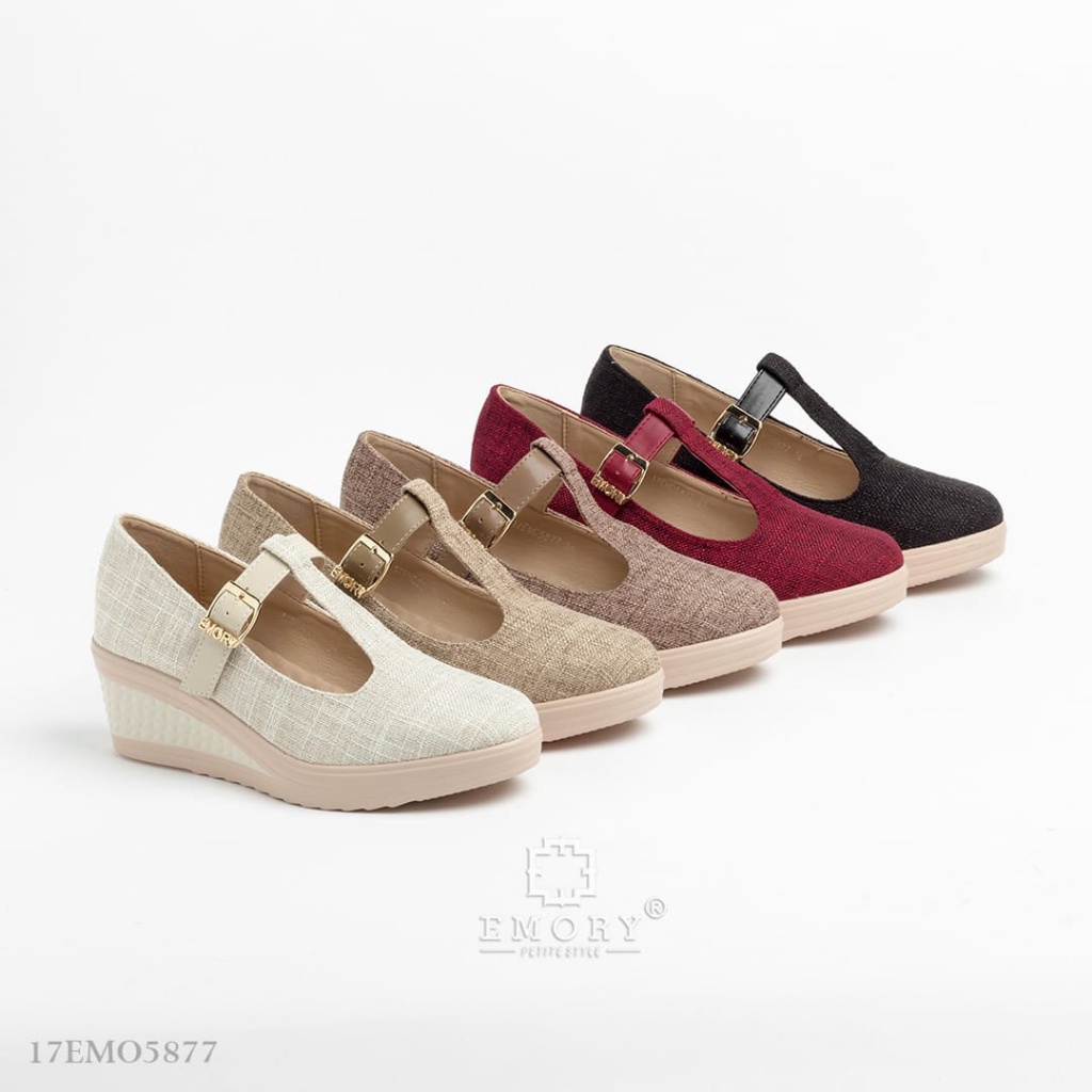SV-EMORY Livira Sepatu Wedges Wanita 17EMO5877