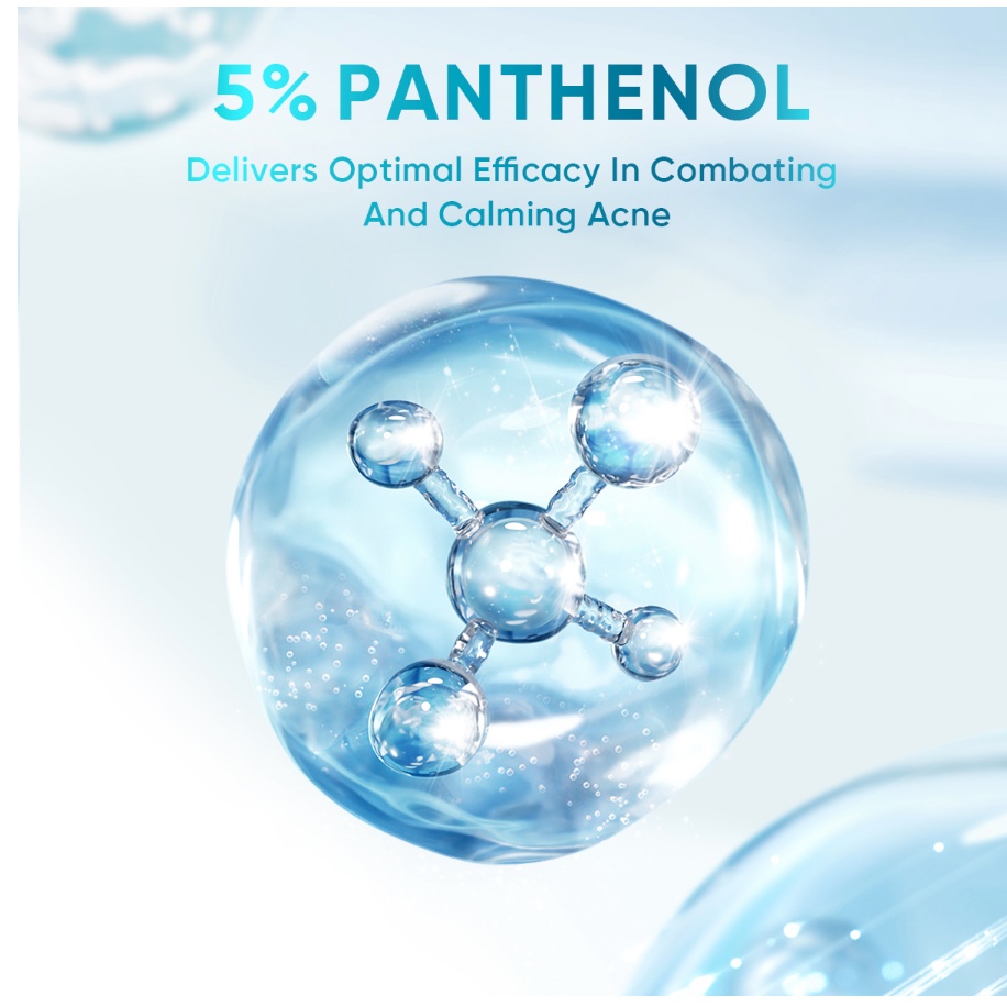 SKINTIFIC 5% Panthenol Acne Calming Water Gel 45g