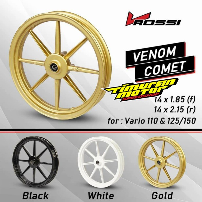 READY VELG V ROSSI COMET PALANG 8 BEAT - VARIO 125 - VARIO 150 - VARIO 110 ORIGINAL