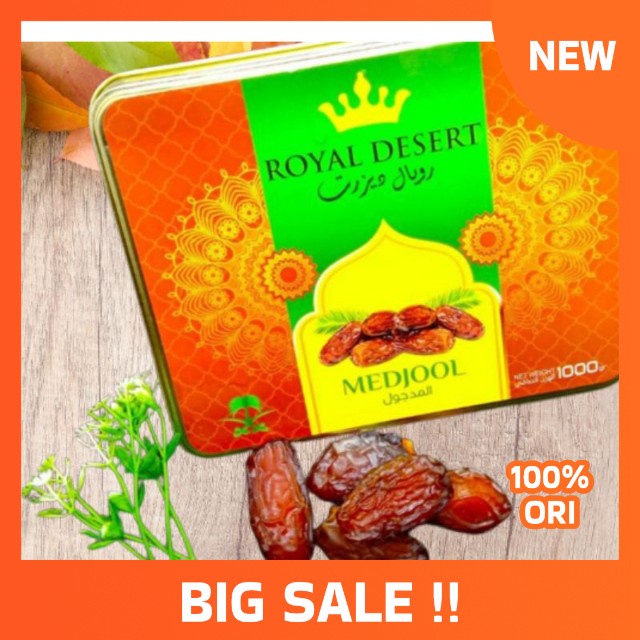 

Kurma Medjool Premium | Royal Desert | 1kg | Original