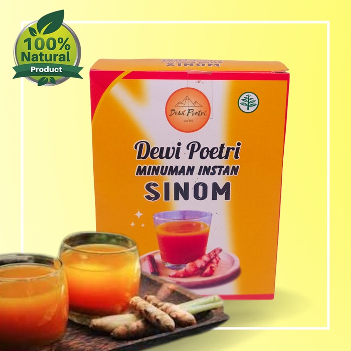 

Minuman Instan Serbuk Kunyit Gula Asam Sinom Dewi Poetri