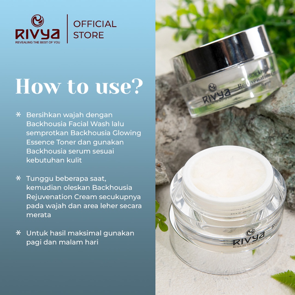 RADYSA - RIVYA Backhousia Rejuvenation Cream 15gr