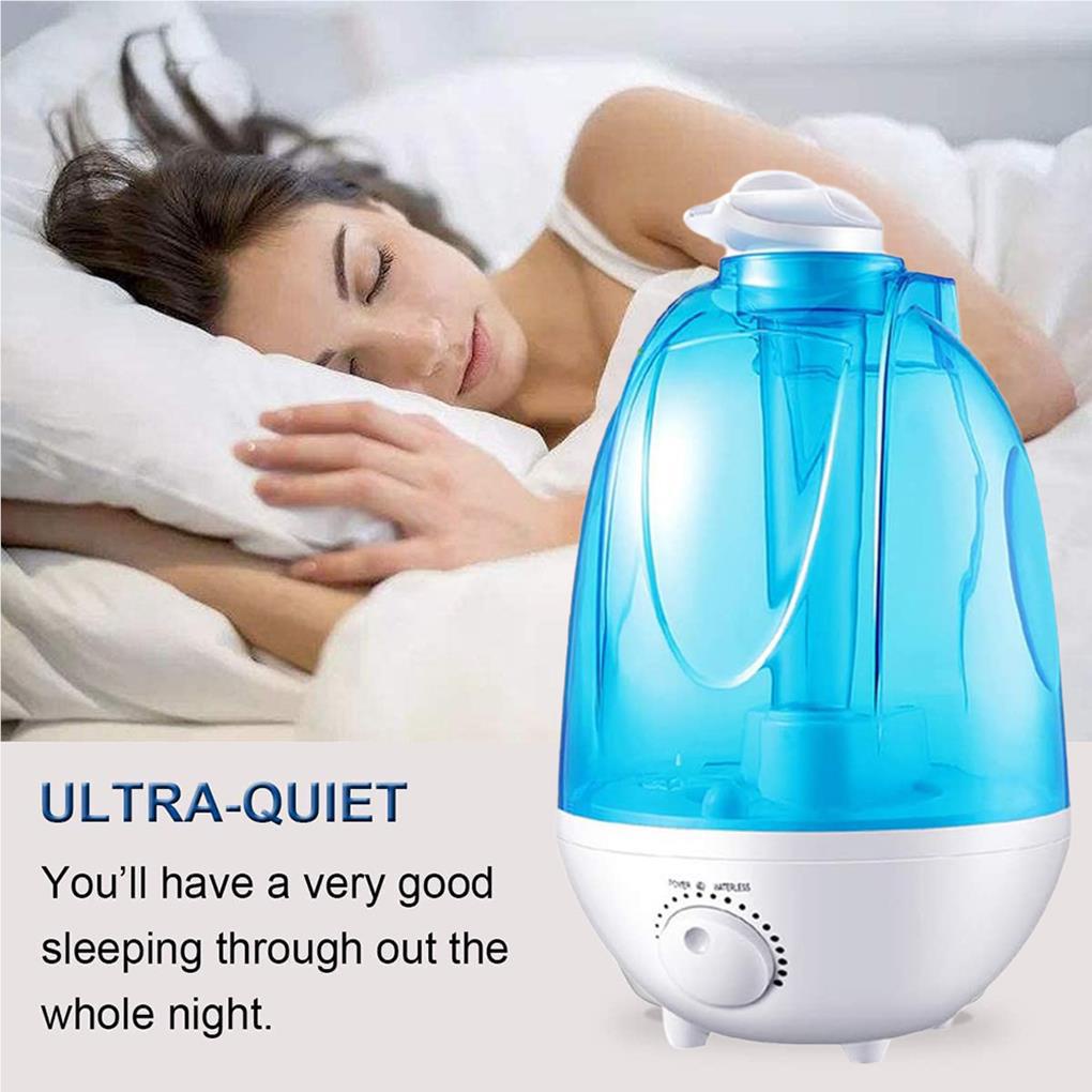 4l Ultrasonic Air Humidifier Desktop Double Spray Aroma Pelembab Penjernih Udara Dengan Lampu LED Humidifier Untuk Rumah Diffuser Mist