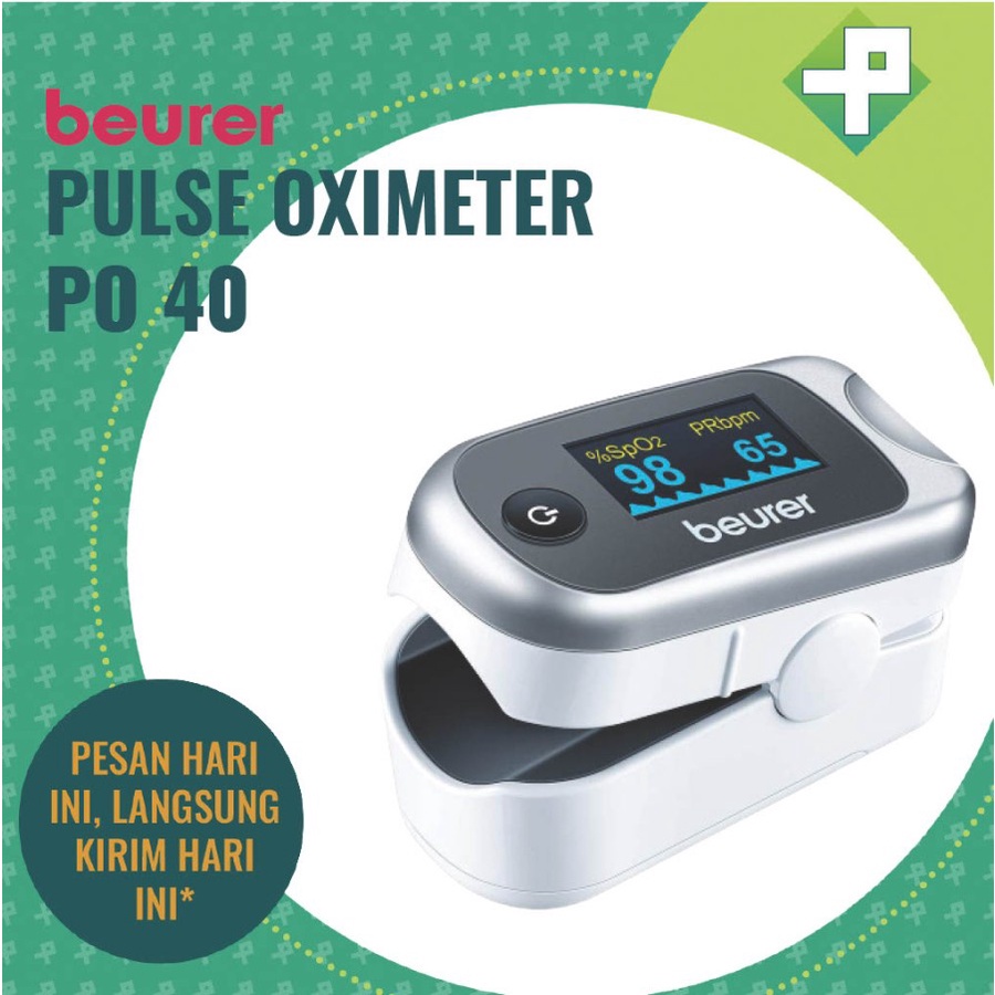 Pulse Oximeter Beurer PO 40 / Alat Ukur Kadar Oksigen Garansi