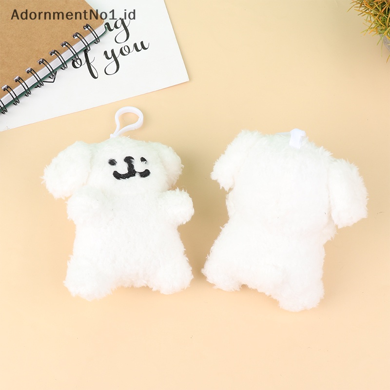 [AdornmentNo1] Kawaii korea Line Dog Plush bantal boneka hewan mainan kartun anjing lembut bantal Sofa bayi perempuan lucu dekorasi rumah hadiah natal