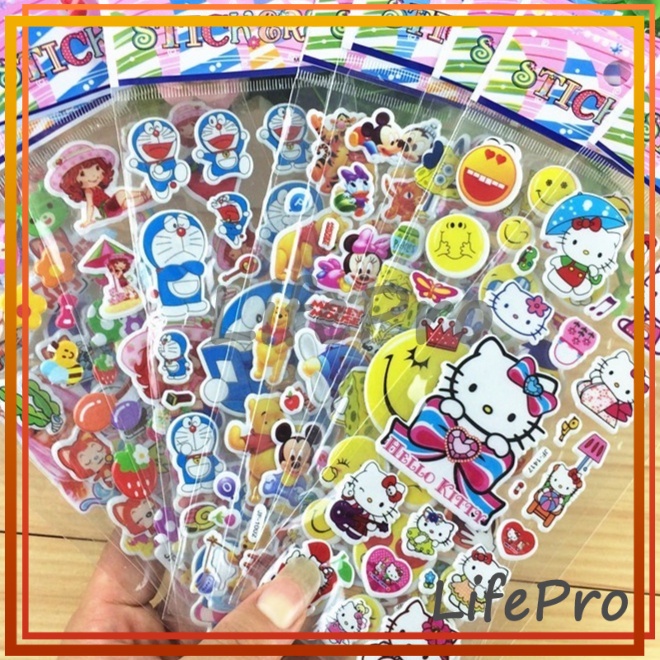 

3D Stiker Timbul Random Stiker Mainan Tempel Stiker Anak Mainan Anak Perempuan Stiker Tempel Stiker Timbul 3D Random Stiker Mainan Anak Timbul Stiker Karakter Anak