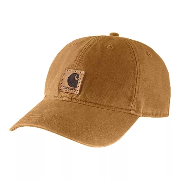 Carhartt Canvas Strapback Hat Brown