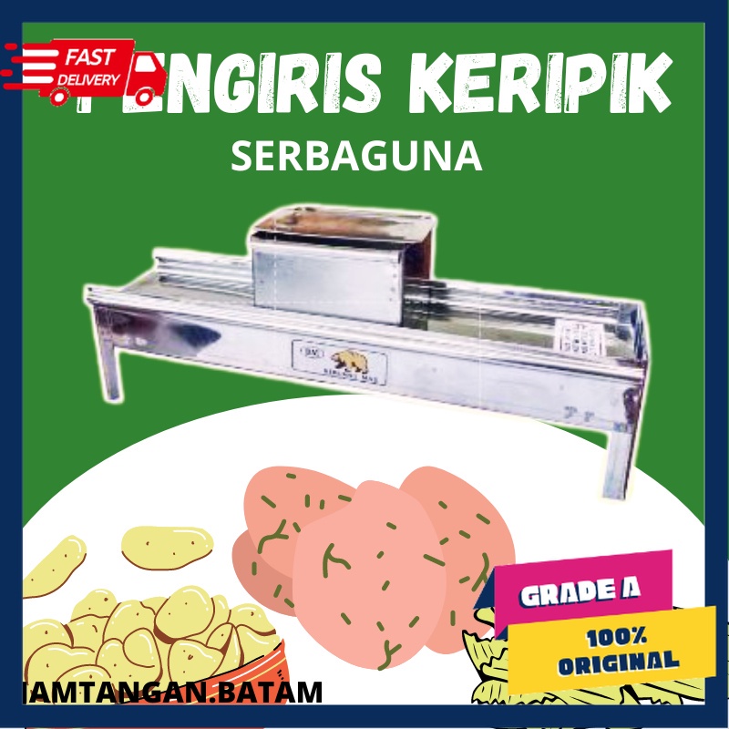 ALAT DAPUR ALAT MASAK PENGIRIS KERIPIK besi alumunium tradisional manual membuat kerupuk chips tempe