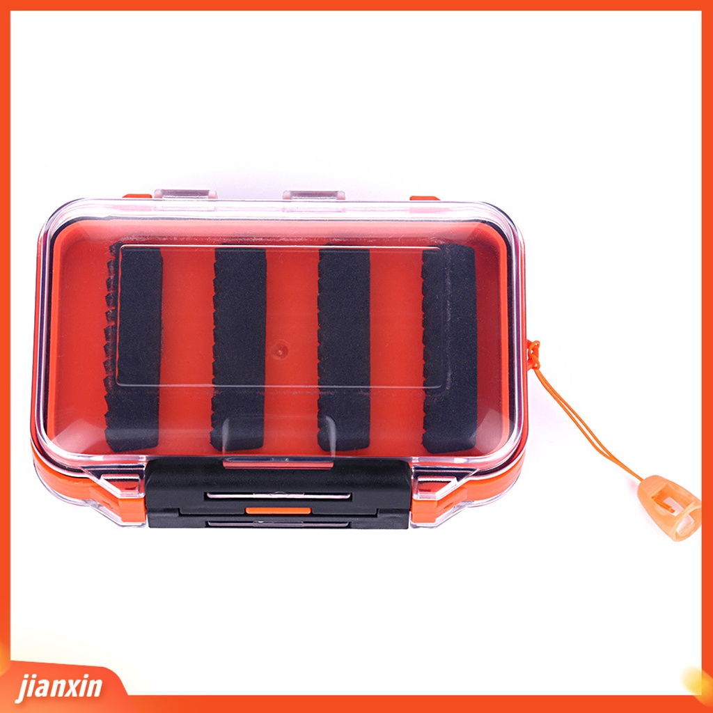 (In Stock) Kotak Umpan Pancing Dua Sisi Kapasitas Besar Tutup Transparan Menebal Ukuran Kecil Penyimpanan Alat Pancing Anti Gores Tahan Lama Memancing Case Perlengkapan Memancing