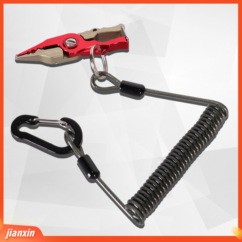 (In Stock) Kait Luar Peregangan Tinggi Kekuatan Tarik Kuat Rilis Cepat Barang Gantung Memancing Stainless Steel Otomatis Tali Kontrol Ikan Memancing Luar Ruangan