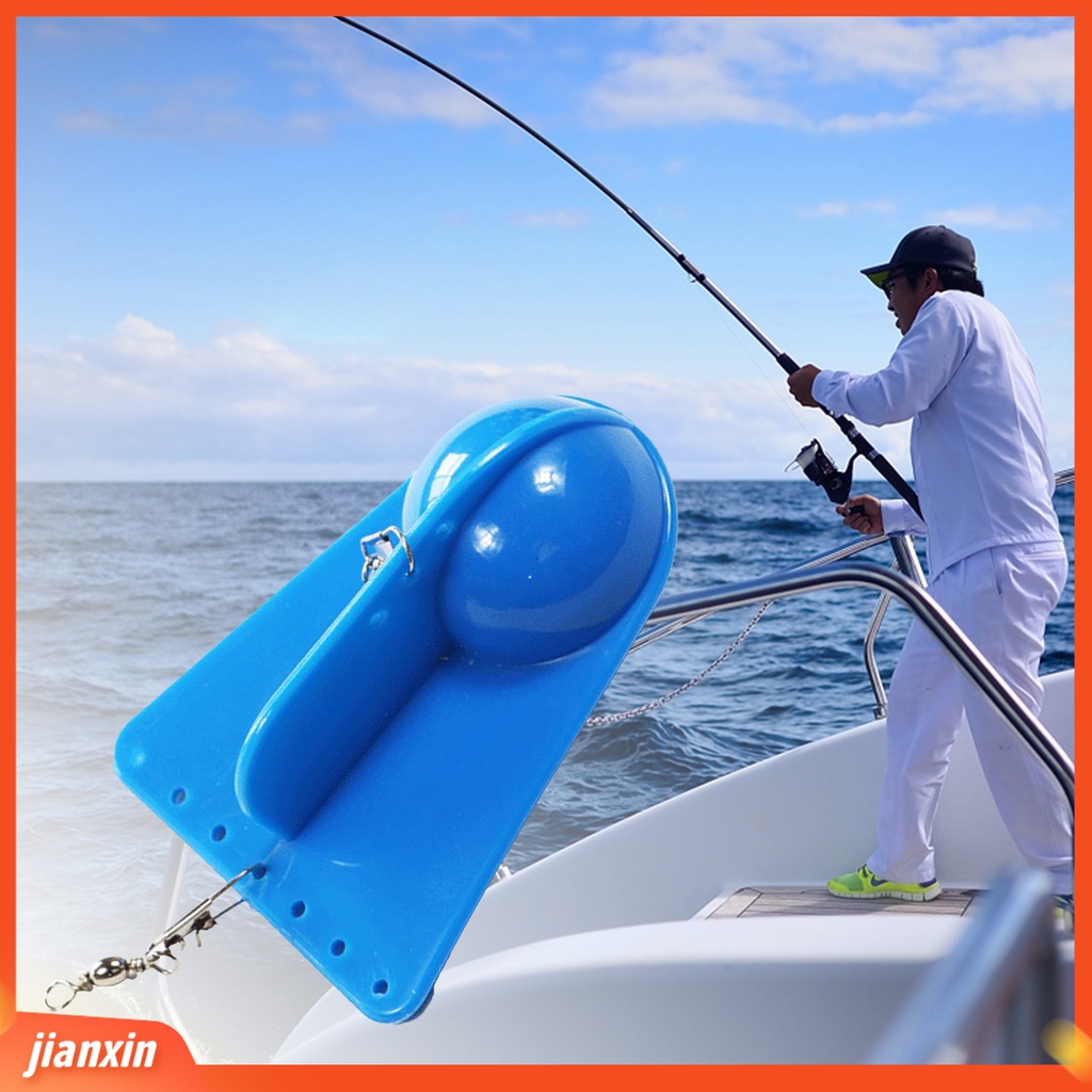 (In Stock) Troli Pancing Diving Plate Portable Plastik Deep Sea Troli Planer Board Perlengkapan Memancing