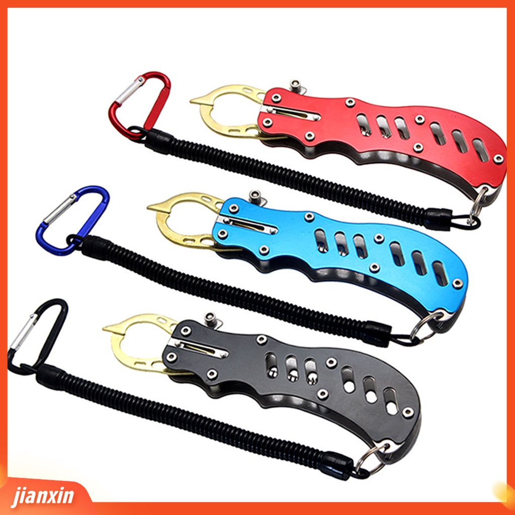 (In Stock) Stainless Steel Fishing Grip Plier Fish Lip Gripper Alat Penjepit Tackle Aksesori