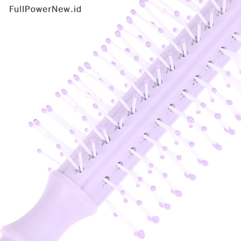 Power 1PC Roll Brush Sisir Rambut Bulat Wavy Curly Styling Care Curling Alat Salon ID