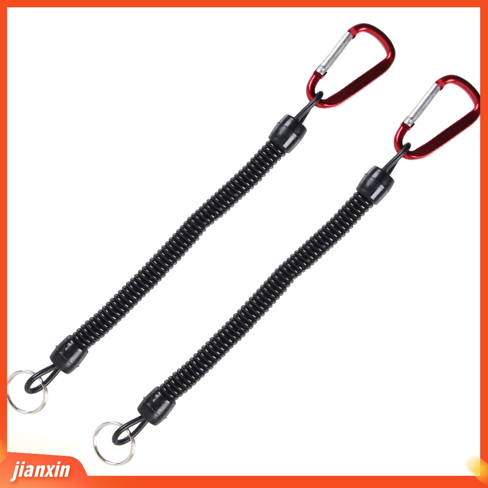 (In Stock) 2Pcs Ditarik Lalat Memancing Lanyard Gesper Tali Cord Ikan Tackle Aksesori