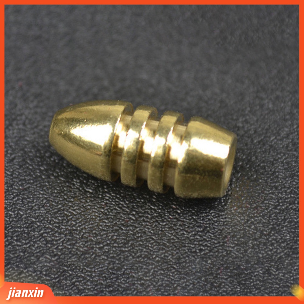 (In Stock) 10Pcs Drat Tembaga Luar Memancing Berat Sinker Ikan Tackle Alat Aksesoris