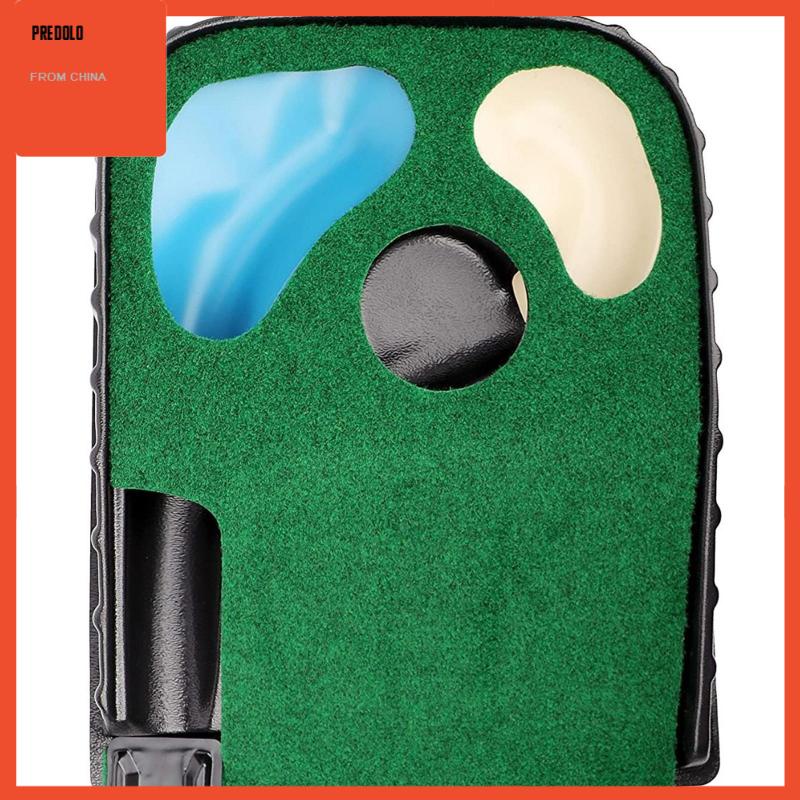 [Predolo] Golf Putting Mat Golf Putter Trainer Untuk Aksesoris Golf Rumah Untuk Pria