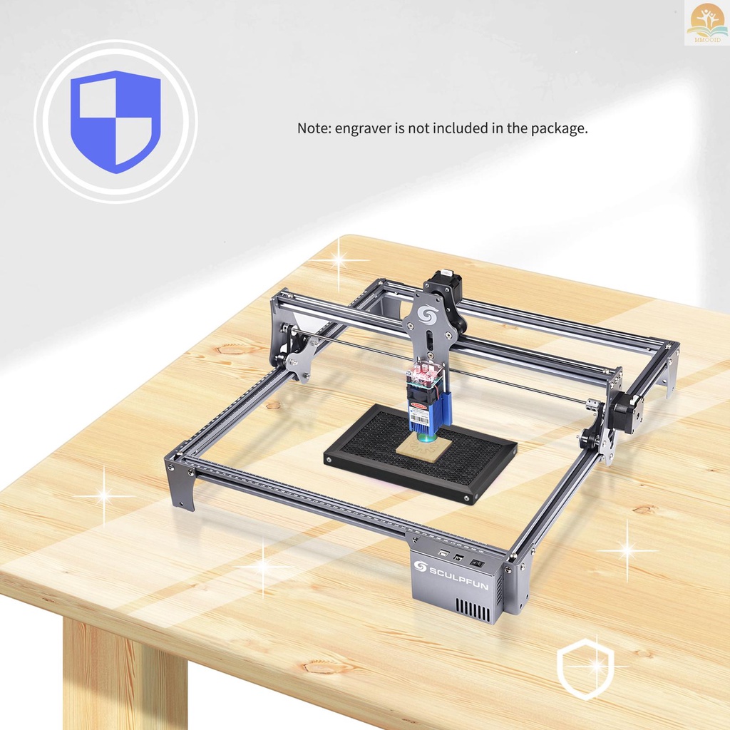 In Stock Laser Engraver Honeycomb Working Table Papan Panel Besi Platform Untuk Dioda Mesin Laser Meja Potong Bersih-Pelindung Ukir Kayu/Metal/Akrilik 300x200x21mm Kompa